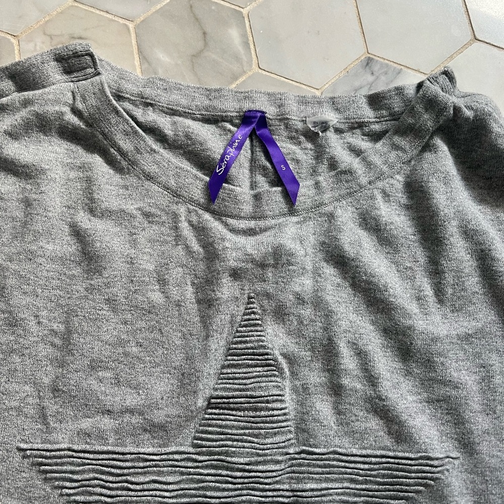 Seraphine maternity and nursing sweater - Picture 3 of 3